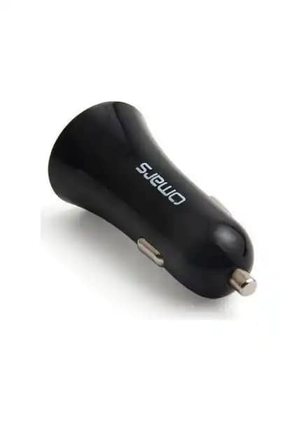 Omars 3.4A 17W Çift USB Araç Şarj Cihazı Güçlü ve Hızlı Şarj Çözümü