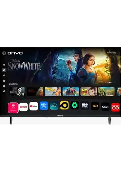 Onvo 40VL80F2FA 40 inç Full HD LED Televizyon Gelişmiş Akıllı Özelliklerle Modern Tasarım