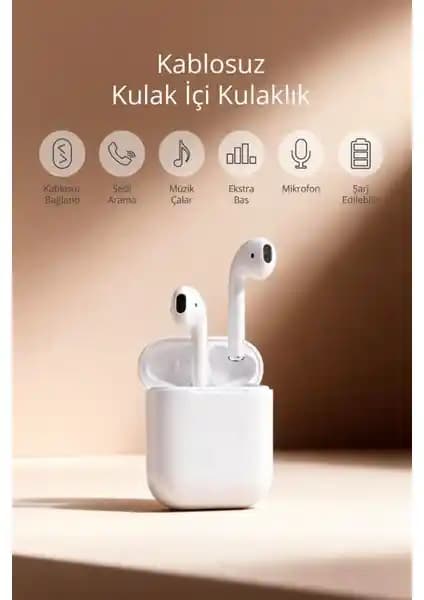 Piranha 9946 Kablosuz Kulak İçi Kulaklık Günlük Kullanım ve Spor İçin Uygun