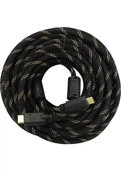 PolyGold Örgülü HDMI Kablo: Yüksek Performans ve Dayanıklılık Sunan Bağlantı Çözümü