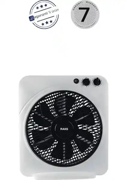 Raks 60W Yer Tipi Kutu Vantilatör: Güçlü, Sessiz ve Taşınabilir Serinlik Çözümü