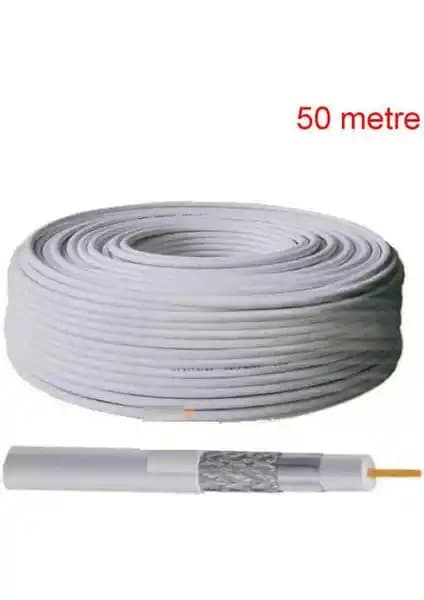 Ramtech 50 Metre Uydu Anten Kablosu Yüksek Kalite ve Uyum Sağlayan Çözüm