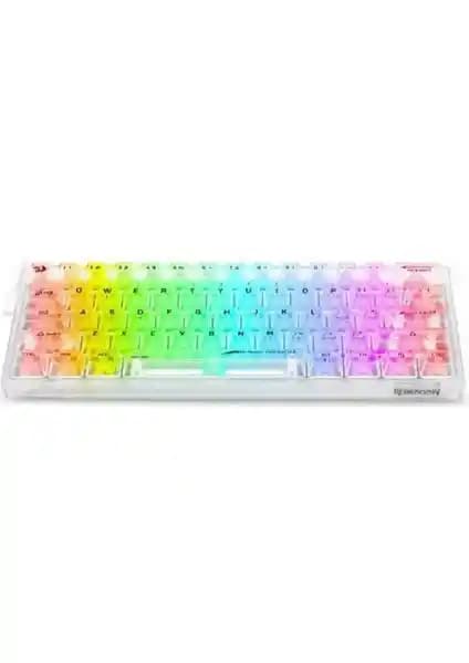 Redragon K617CT-RGB Fizz Şeffaf Kompakt 61 Tuşlu Türkçe Q Oyuncu Klavyesi İncelemesi ve Özellikleri