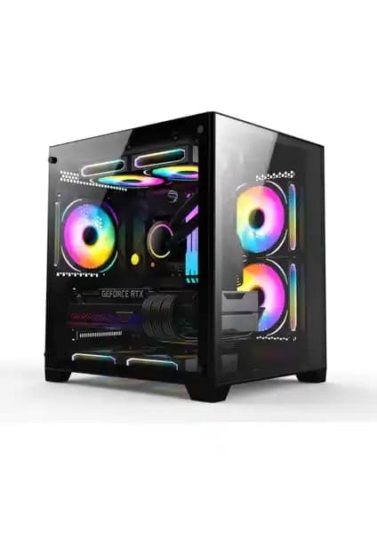 Revenge Nova 3 RGB Fanlı Temperli Cam Panel Boş M-Atx Gaming Kasası Özellikleri ve Tasarımı
