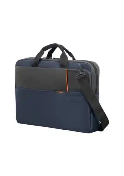 Samsonite 16N-01-003 Qibyte Mavi Notebook Çantası 17.3 İnç Laptop için Şık ve Fonksiyonel Tasarım