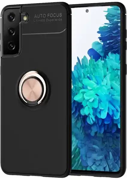 Samsung Galaxy S21 İçin Pilanix Manyetik Yüzüklü Silikon Kılıf: Şık ve Koruyucu Tasarım