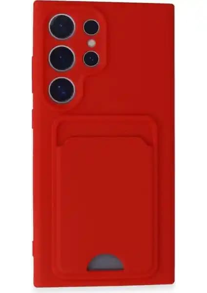 Samsung Galaxy S24 Ultra için Şık ve Koruyucu Silikon Kartlıklı Kılıf Ürün Tanıtımı