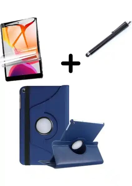 Samsung Galaxy Tab A9 Plus 11 İnç için Çok Fonksiyonlu Kılıf ve Ekran Koruyucu Seti