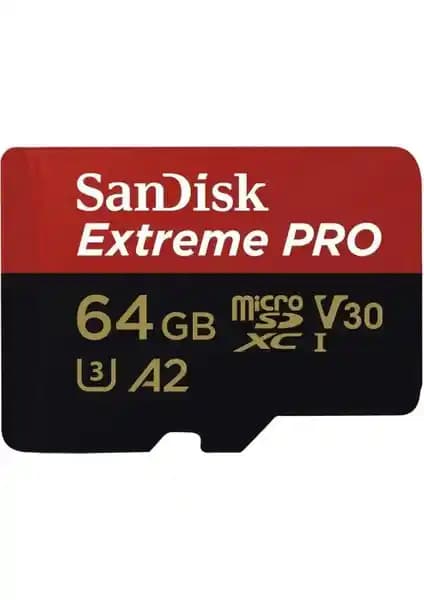 SanDisk 64GB Extreme Pro MicroSD Kart: Yüksek Performans ve Güvenilirlik Özellikleri