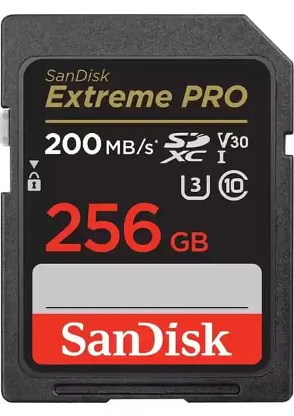 SanDisk Extreme Pro 256GB Hafıza Kartı: Yüksek Performans ve Güvenilirlik Sağlayan Profesyonel Depolama Çözümü