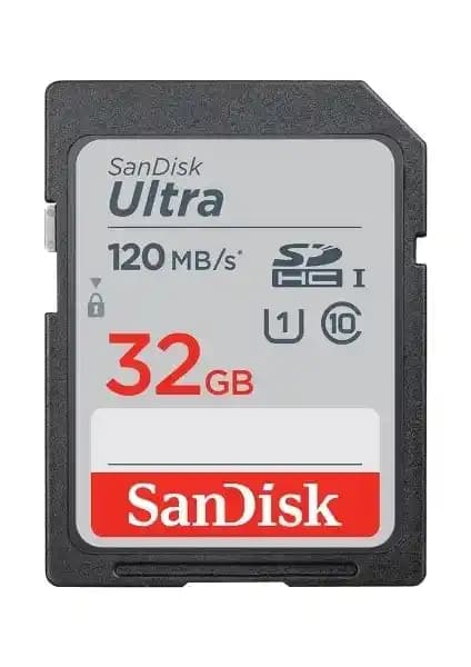 SanDisk Ultra SDHC 32GB Hafıza Kartı Yüksek Performans ve Güvenilirlik Sağlar