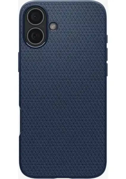 Spigen Liquid Air Navy Blue iPhone 16 Kılıfı: Şık ve Dayanıklı Koruma Çözümü