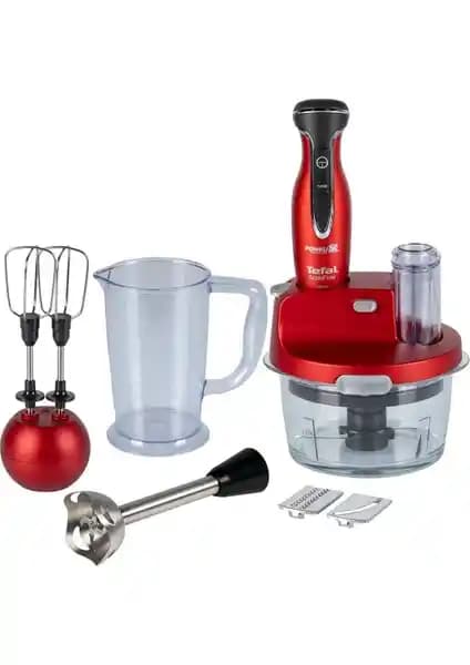 Tefal Powelix Activflow Expert 1500W Kırmızı El Blenderi Güçlü Performans ve Çok Yönlülük