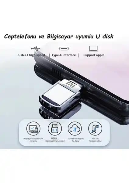 Xiaomi 1TB USB 3.1 Bellek: Yüksek Kapasiteli ve Taşınabilir Veri Depolama Çözümü