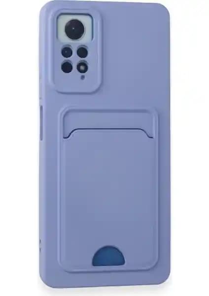 Xiaomi Redmi Note 12 Pro 4G için Şık ve Koruyucu Silikon Kılıf Kartlı Tasarım