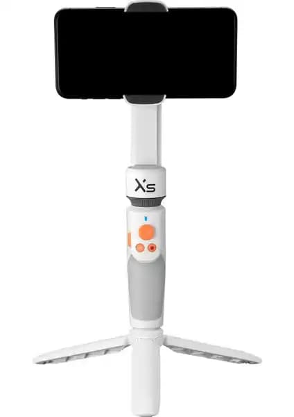 Zhiyun Smooth XS White Combo: Mobil İçin Profesyonel Titreşim Önleyici Gimbal