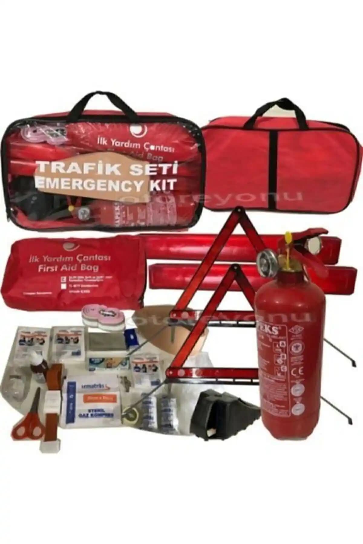 Genel Markalar Trafik Seti Pro ve Mapeks İlk Yardım Çantası Karşılaştırması