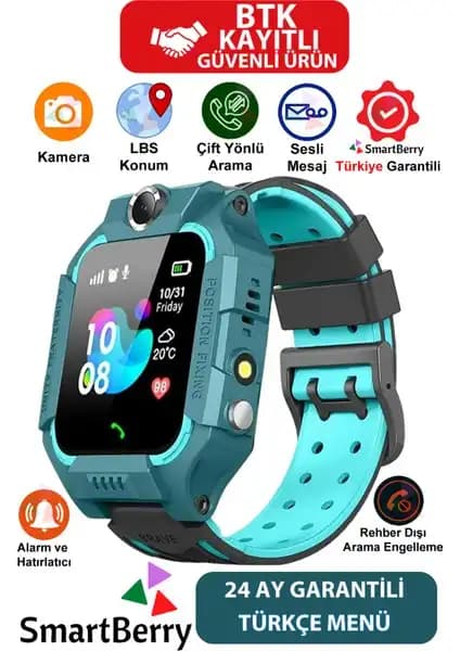 Akıllı Çocuk Saatleri Karşılaştırması: SmartBerry Z2 ve TCL MT42 Özellikleri ve Farkları 1