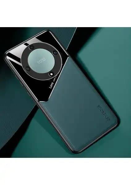 Honor X9A için iki farklı kılıf modeli karşılaştırması: deri ve koyun deseni tasarımlar 1
