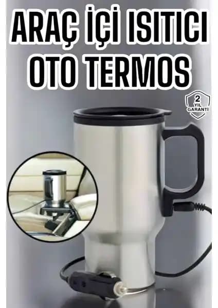 Araç İçi Çelik Su Isıtıcı Termos Bardak: Dayanıklı ve Güvenli Sıcak İçecek Taşıma Çözümü