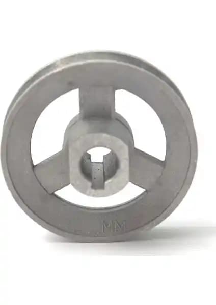 BDR Motor Alüminyum Düz Kasnak 60MM Endüstriyel ve Hobi Uygulamaları İçin Güçlü Çözüm