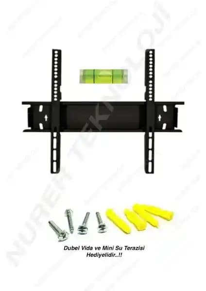 BT Bayır Teknoloji 65 inç Uyumluluğu ile Güvenli ve Dayanıklı Sabit Duvar Askısı
