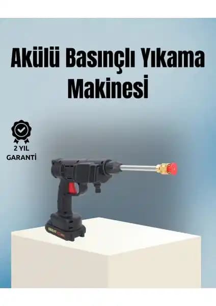 FRY Taşınabilir Şarjlı Basınçlı Yıkama Tabancası ile Pratik ve Güçlü Temizlik Çözümleri