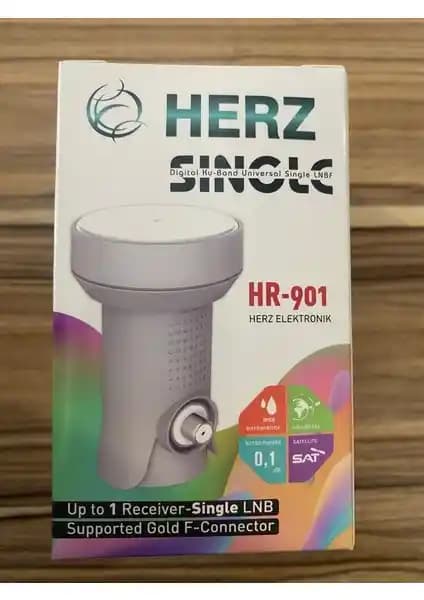 Herz HR-901 Universal 4K Tekli LNB ile Yüksek Çözünürlükte Uydu Yayınları Deneyimi