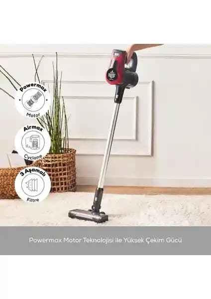 Karaca Vantuz Power Force Kablosuz Dik Süpürge Performans ve Kullanım Özellikleri