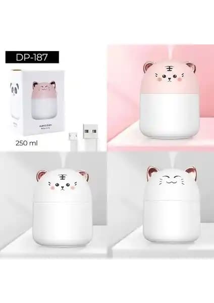 Kedi Tasarımlı Hava Nemlendirici: Estetik ve Fonksiyonelliği Bir Arada Sunar