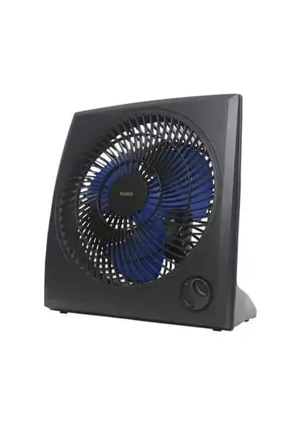 Raks Kutu Tipi 35W Siyah Vantilatör: Modern ve Ekonomik Masaüstü Soğutma Çözümü