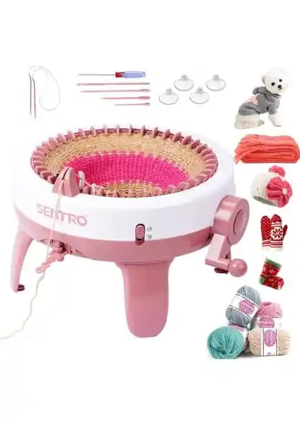 Sentro 40 İlmekli Örgü Makinesi 840A ile Yaratıcı Projeler ve Kolay Kullanım Özellikleri