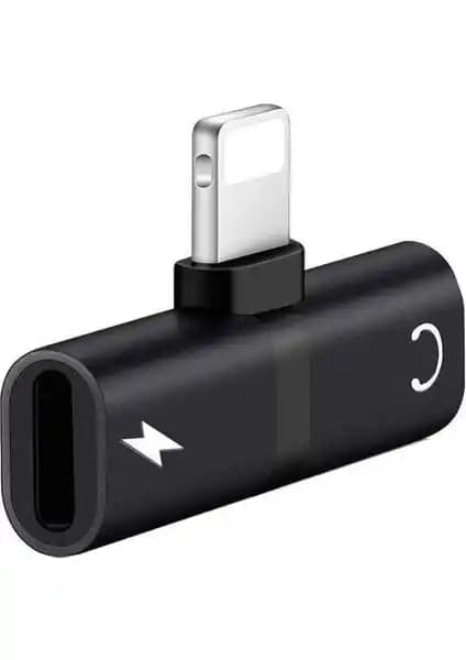 Shinwa iPhone Uyumlu Çok Fonksiyonlu Kulaklık ve Şarj Dönüştürücü Çevirici