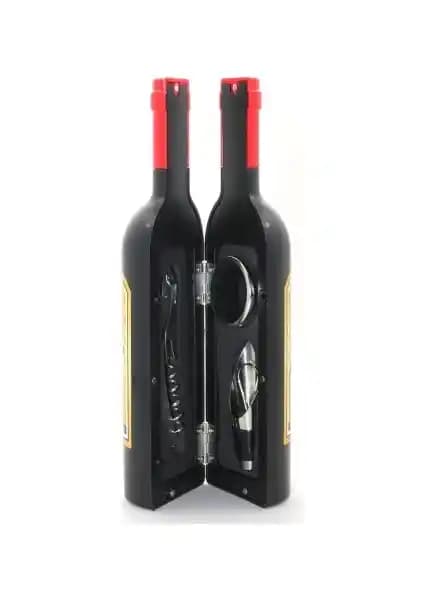 Şişe Tirbuşon Seti: Şarap Severler İçin Dayanıklı ve Şık Tasarımlı Profesyonel Set