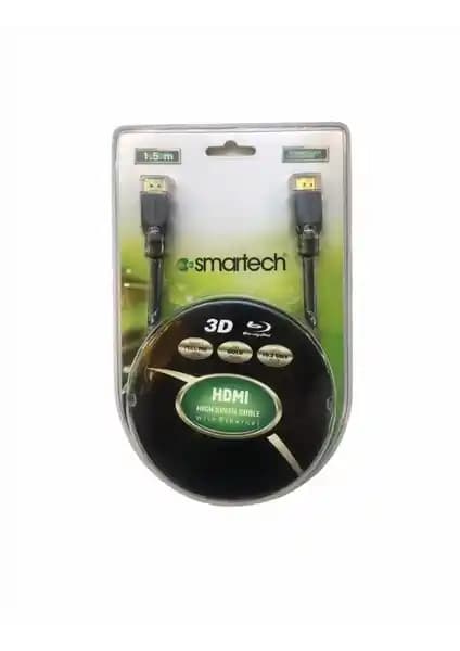 Smartech Gold HDMI Kablo 1,5m Yüksek Kalite ve Güvenilir Bağlantı Çözümü