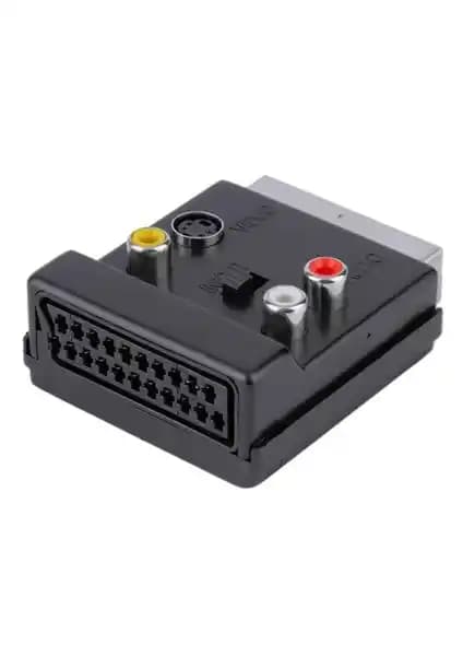Swat Scart Dişi - Scart Erkek 3RCA Çevirici: Elektronik Bağlantı ve Uyum Çözümü