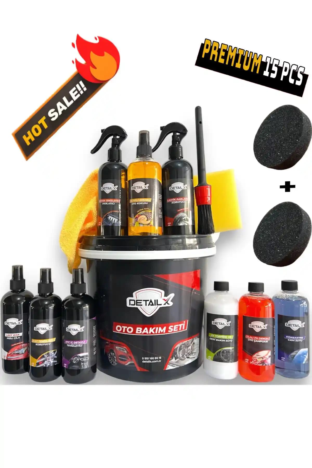 Araç Bakımında DetailX ve Vosvera Yıkama Setlerinin Karşılaştırması