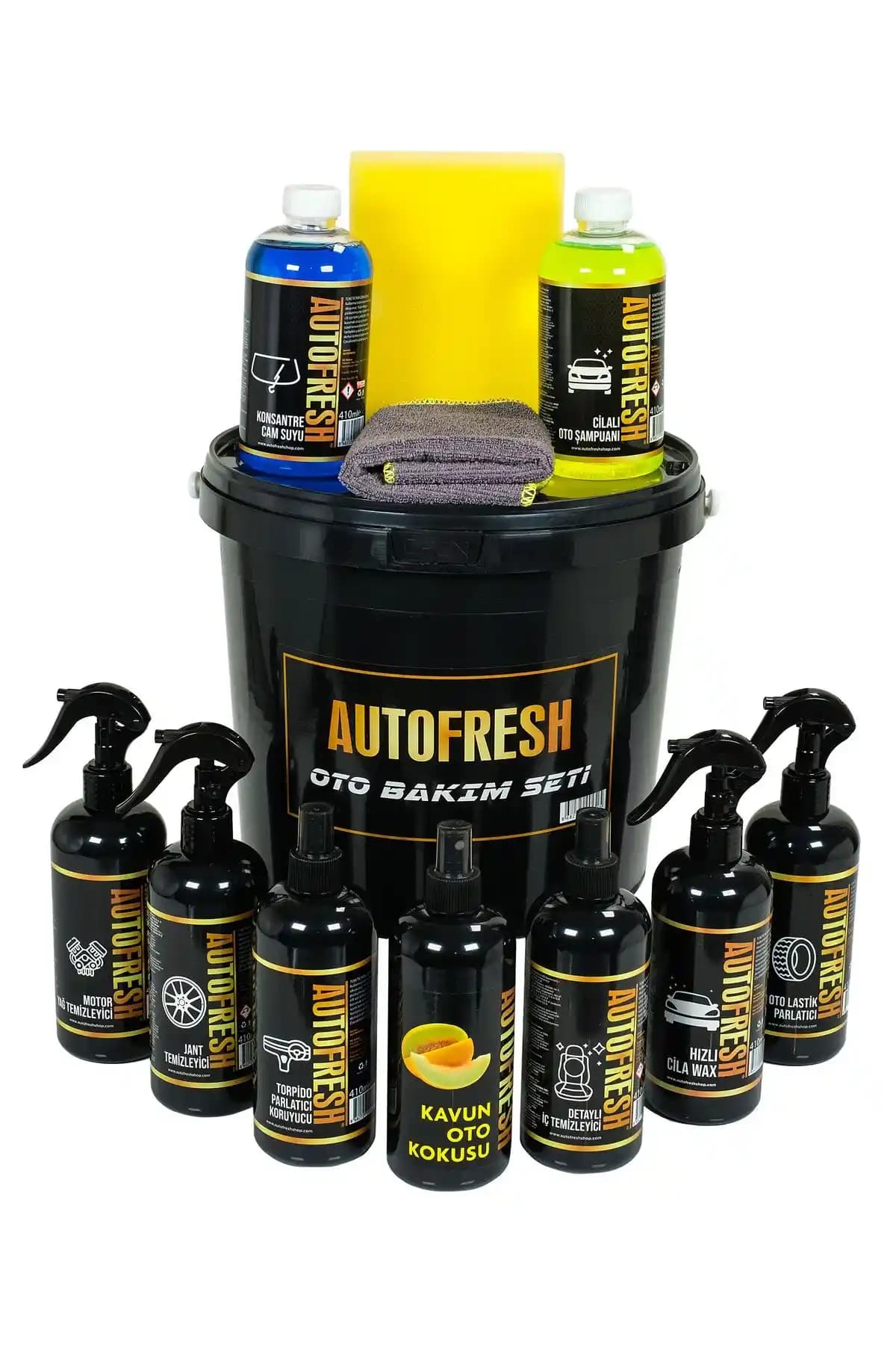 AutoFresh Araç Bakım Setleri Karşılaştırması: 12 Parça ve 8 Ürünlü Setlerin Farkları