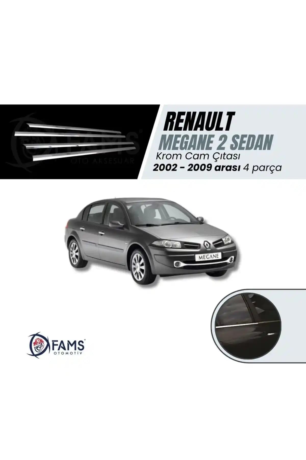 Renault Megane 2 İçin Krom Cam Çıtası Karşılaştırması ve Seçenekler