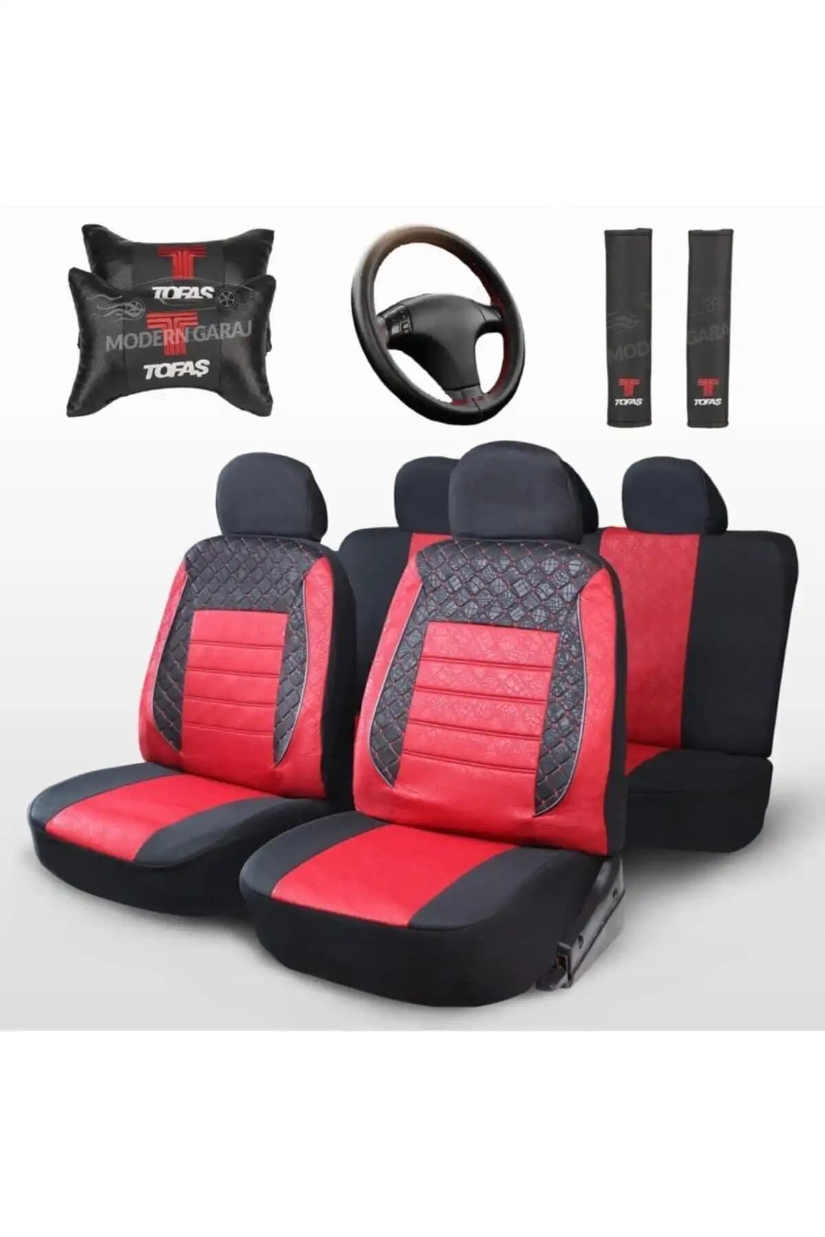 Tofaş ve Fiat Araçlar İçin Modern Koltuk Kılıfı Setleri Karşılaştırması 2