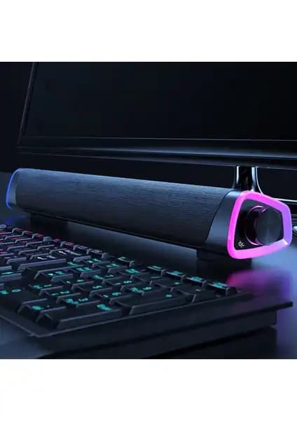 Ally RGB Bas Soundbar: Modern Evler İçin Şık ve Fonksiyonel Ses Çözümü