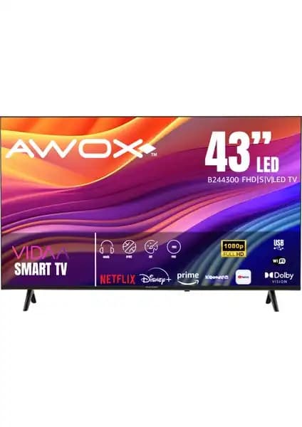 Awox B244300 43 inç Full HD Akıllı LED Televizyon İncelemesi ve Özellikleri