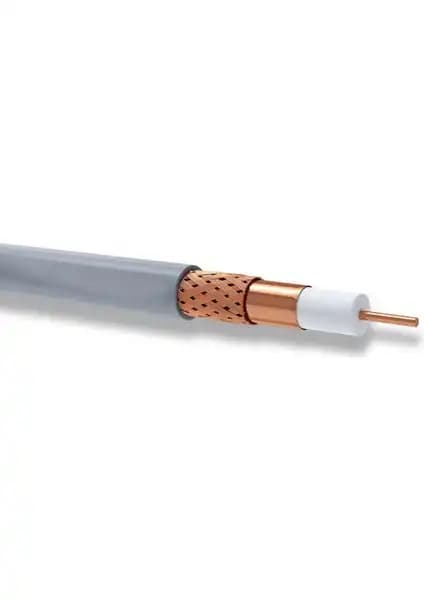 Birtaş 100 Metre RG11 U6 F Halogen Free Koaksiyel Kablo Yüksek Performans ve Dayanıklılık