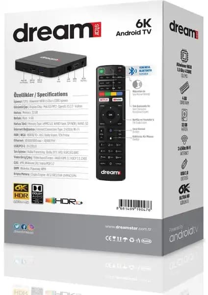 Dreamstar I4 TV Box İnceleme: Güçlü Performans ve Gelişmiş Özellikler
