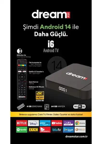 Dreamstar I6 ve Homatics Box R 4K Plus Karşılaştırması: Hangi Android TV Kutusu Daha İyi?