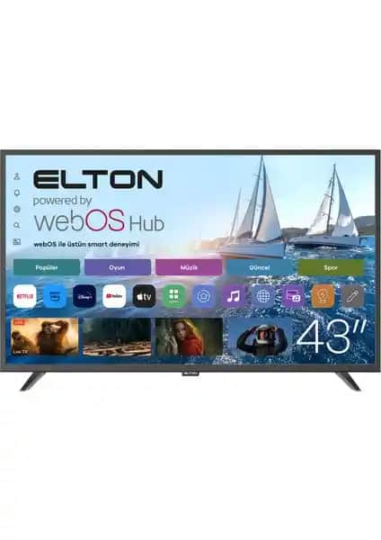 Elton EL43DAL540C 43 inç Full HD Smart LED TV: Yüksek Kalite ve Modern Özellikler