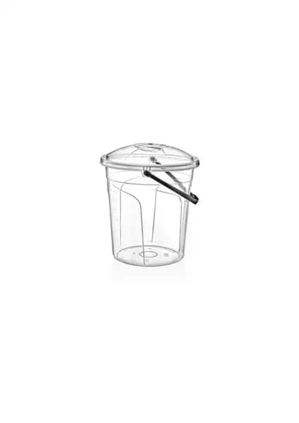 Erkoç Polytime 3 No Şeffaf Su Kovası 10 Lt - Dayanıklı ve Pratik Kullanım İçin Uygun