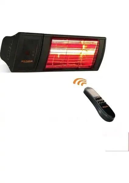 Goldsun Supra Plus 2000 W Dış Mekanlar İçin Yüksek Performanslı Elektrikli Isıtıcı