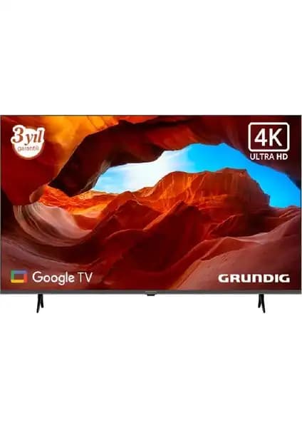 Grundig 50 GJU 8000 50 İnç 4K Ultra HD Google LED Televizyonu Yüksek Kalite ve Modern Tasarım