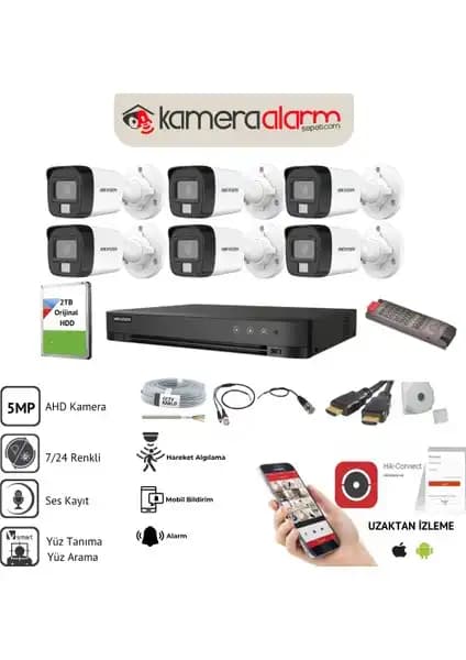 Hikvision Güvenlik Kamerası Seti: Yüksek Çözünürlük ve Güvenilirlik Özellikleri